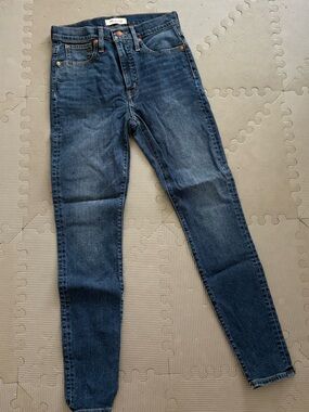 Madewell 11” high rise skinny jeans